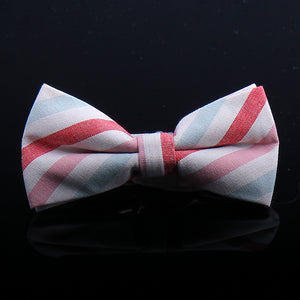 MULTI COLOR AWNING STRIPE BOW TIES