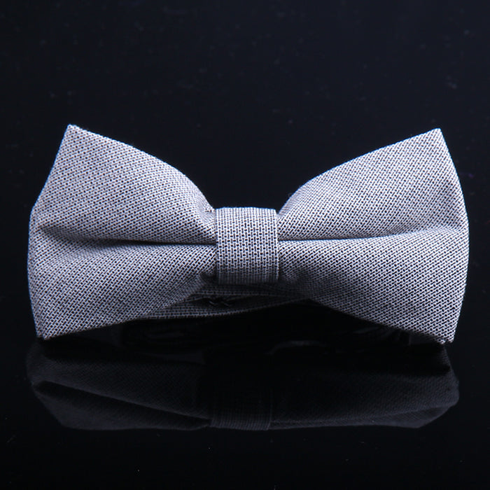 SOLID CHAMBRAY BOW TIES
